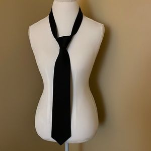 Stafford Performance Silk Tie, Black